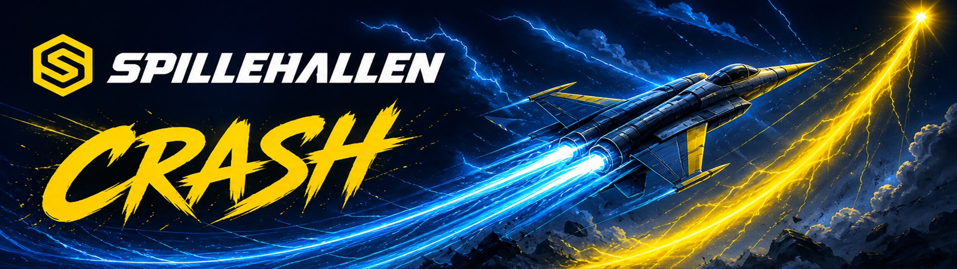Spillehallen crash promo